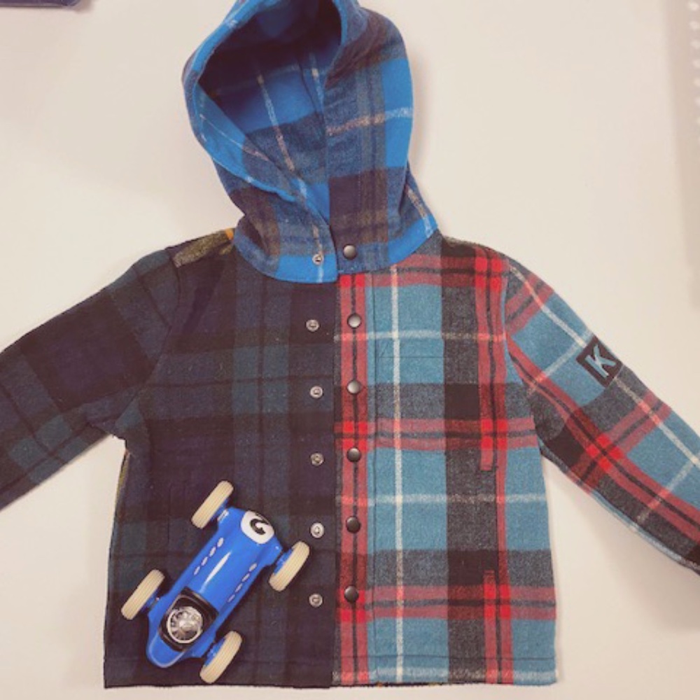 Kith Size 2T Flannel Jacket